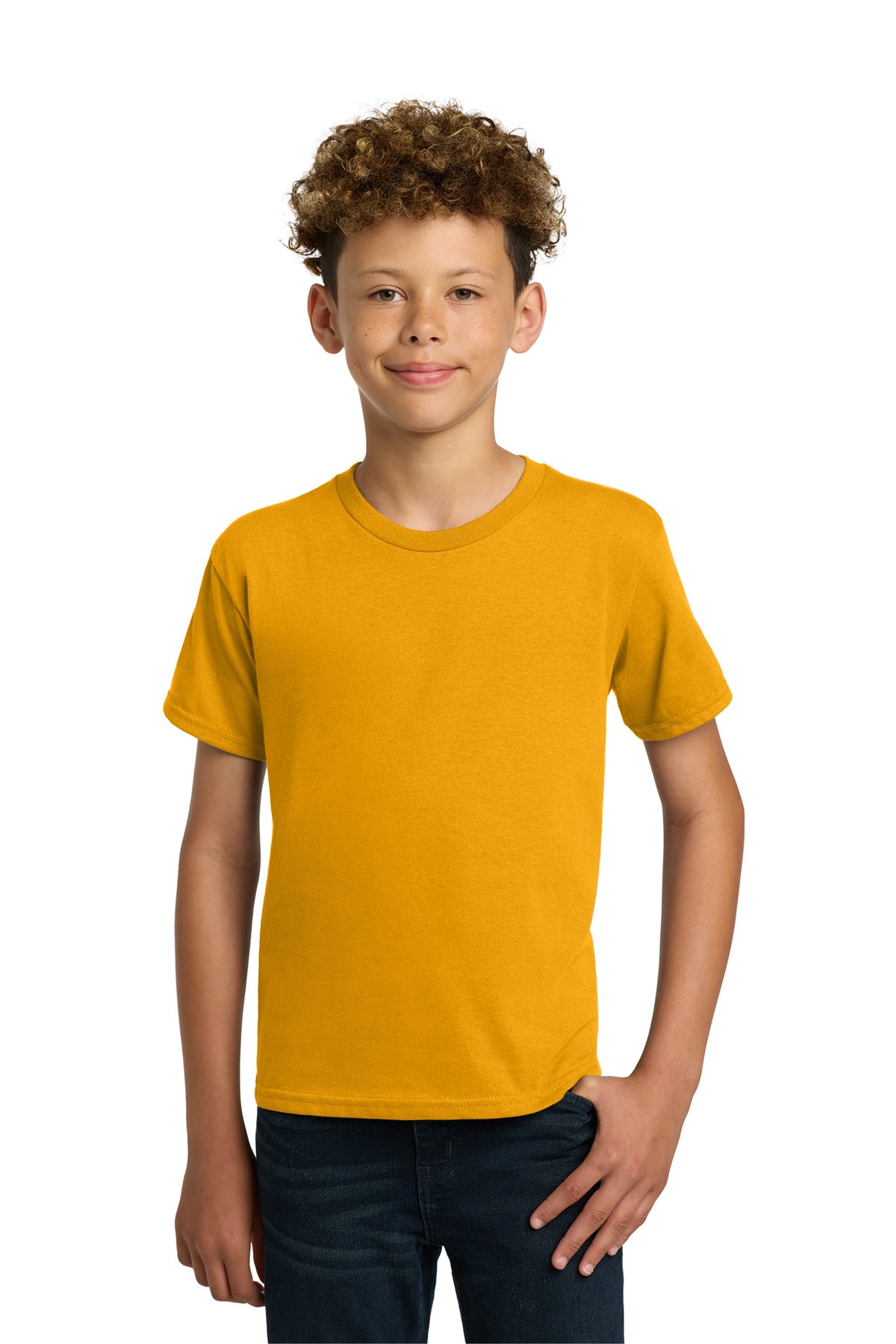 Gildan?? - Youth  Heavy CottonŸ?? 100% Cotton T-Shirt.  5000B