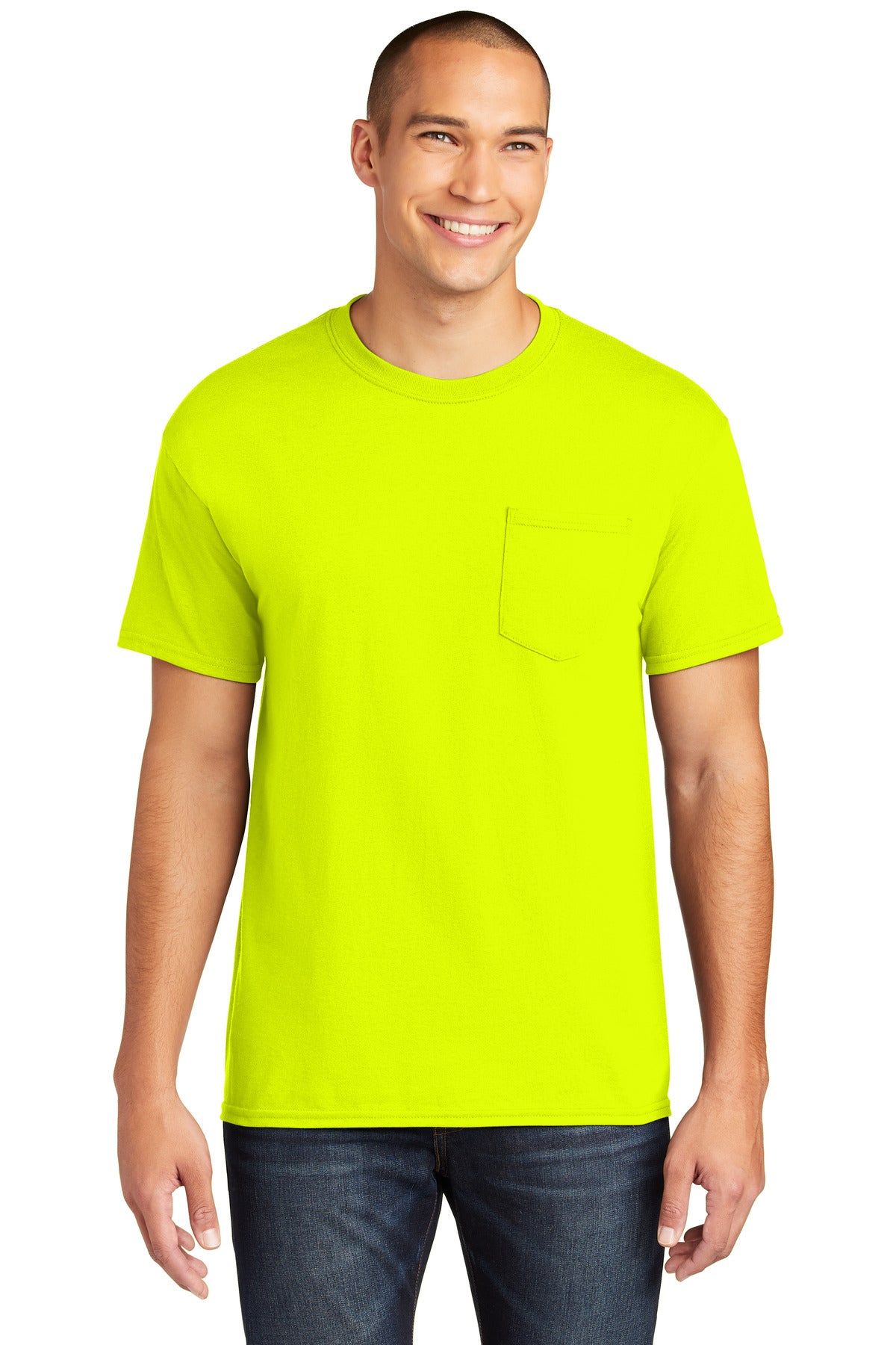 Gildan ?? Heavy Cotton Ÿ?? 100% Cotton Pocket T-Shirt. 5300