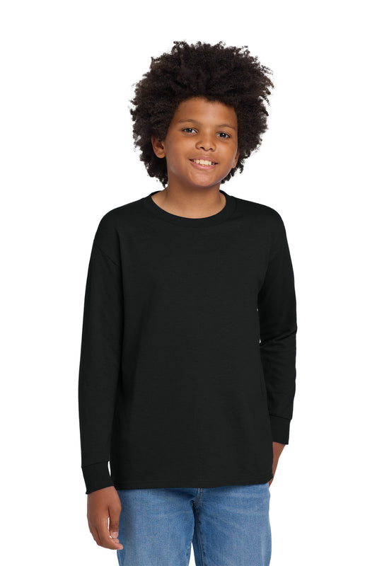 Gildan?? Youth Heavy CottonŸ?? 100% Cotton Long Sleeve T-Shirt. 5400B