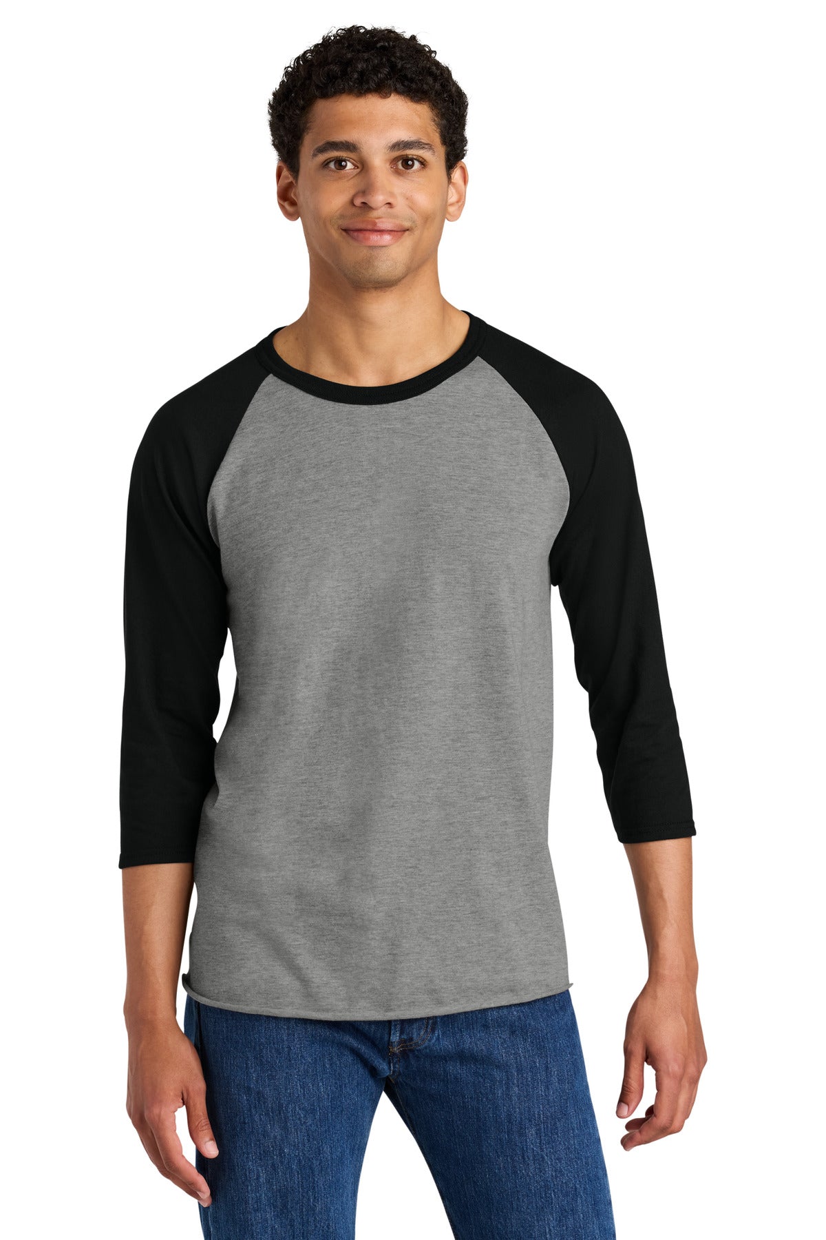 Jerzees?? Unisex Premium Blend Combed Ring Spun 3/4-Sleeve Raglan 560R