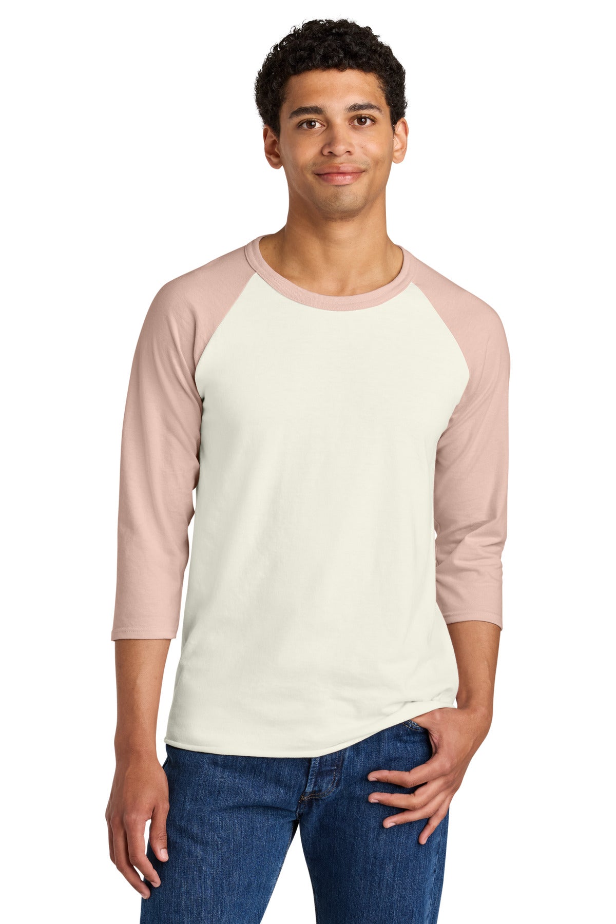Jerzees?? Unisex Premium Blend Combed Ring Spun 3/4-Sleeve Raglan 560R
