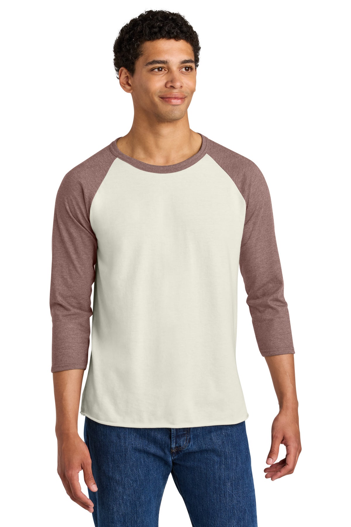 Jerzees?? Unisex Premium Blend Combed Ring Spun 3/4-Sleeve Raglan 560R