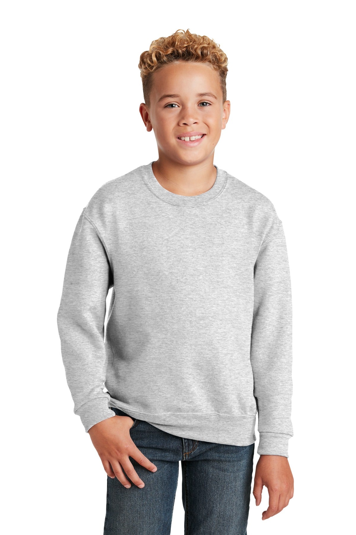 Jerzees?? - Youth NuBlend?? Crewneck Sweatshirt.  562B
