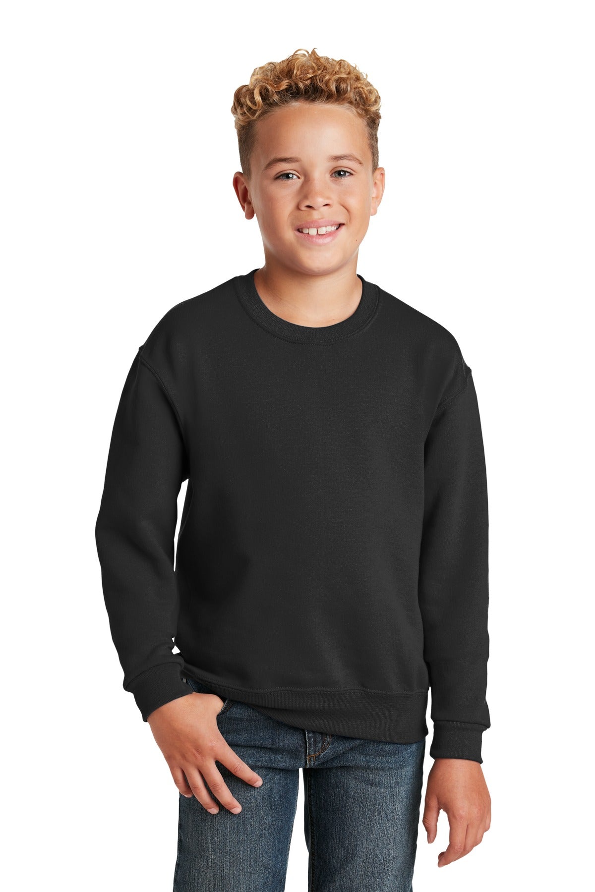 Jerzees?? - Youth NuBlend?? Crewneck Sweatshirt.  562B