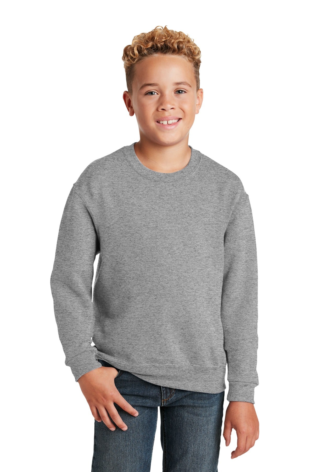 Jerzees?? - Youth NuBlend?? Crewneck Sweatshirt.  562B