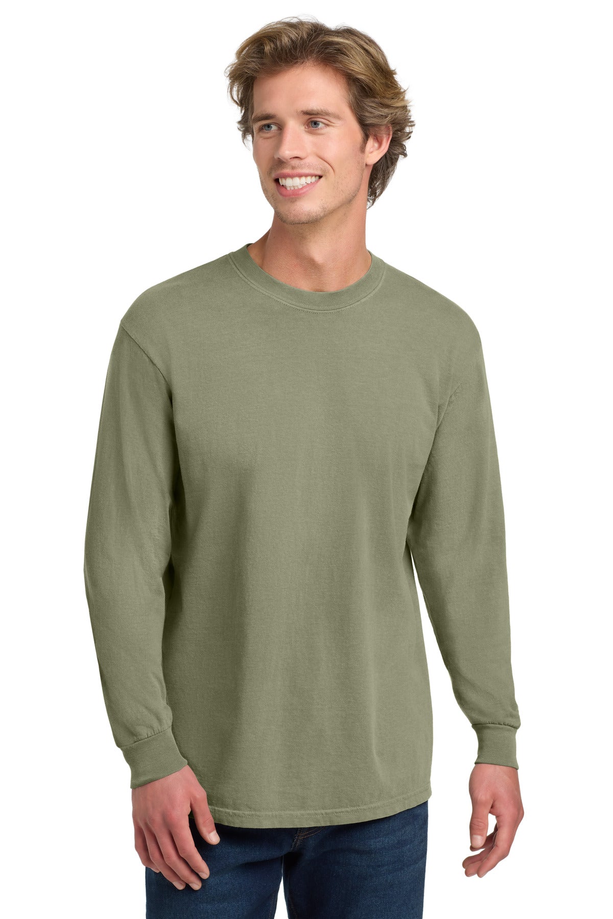 COMFORT COLORS ?? Heavyweight Ring Spun Long Sleeve Tee. 6014