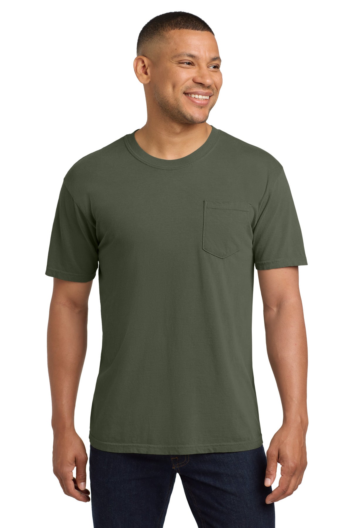 COMFORT COLORS ?? Heavyweight Ring Spun Pocket Tee. 6030
