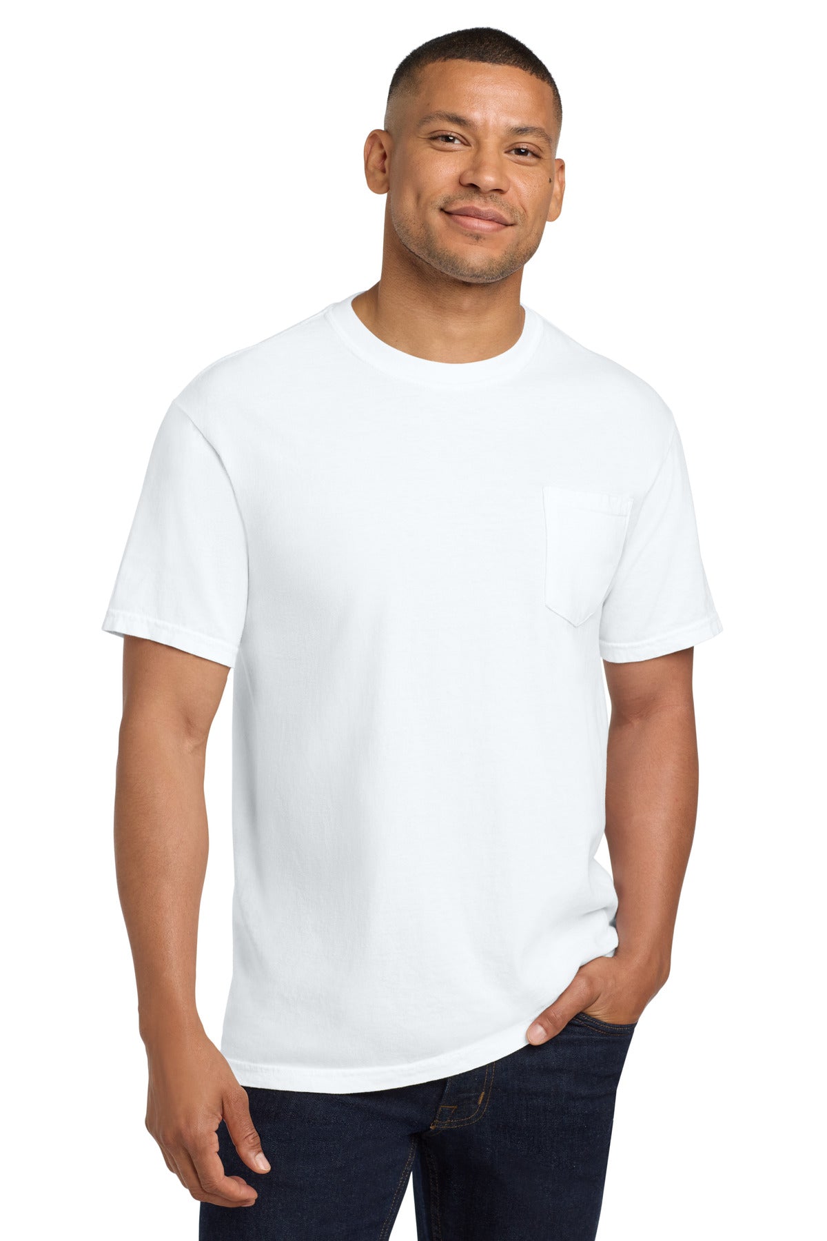 COMFORT COLORS ?? Heavyweight Ring Spun Pocket Tee. 6030