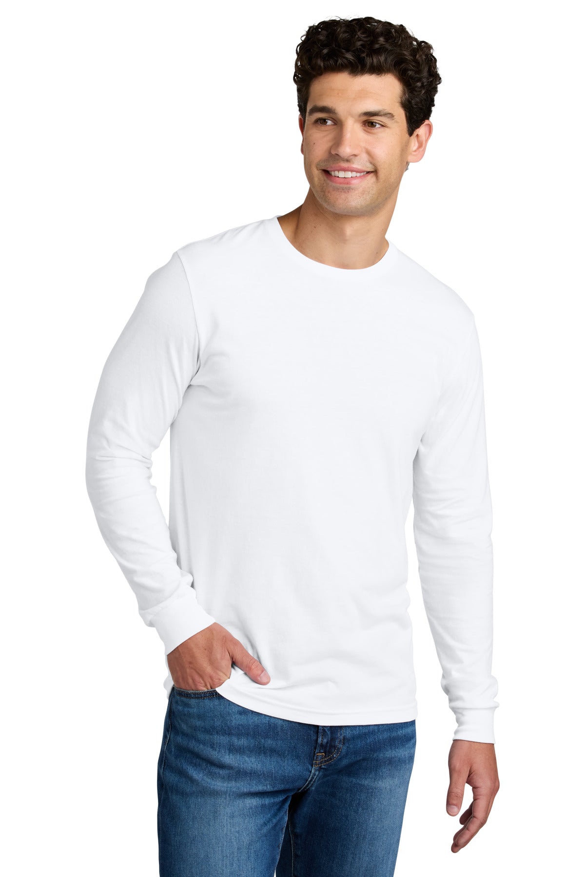 Gildan?? Softstyle?? CVC Long Sleeve Tee 64440CVC