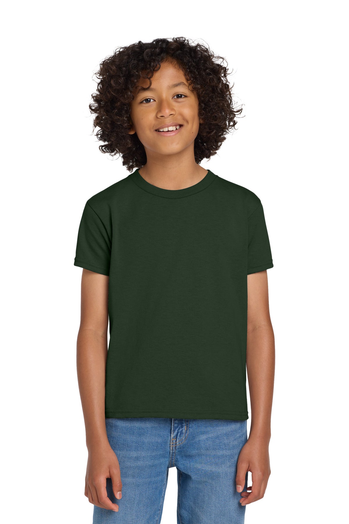 Gildan?? Youth DryBlend?? 50 Cotton/50 Poly T-Shirt.  8000B