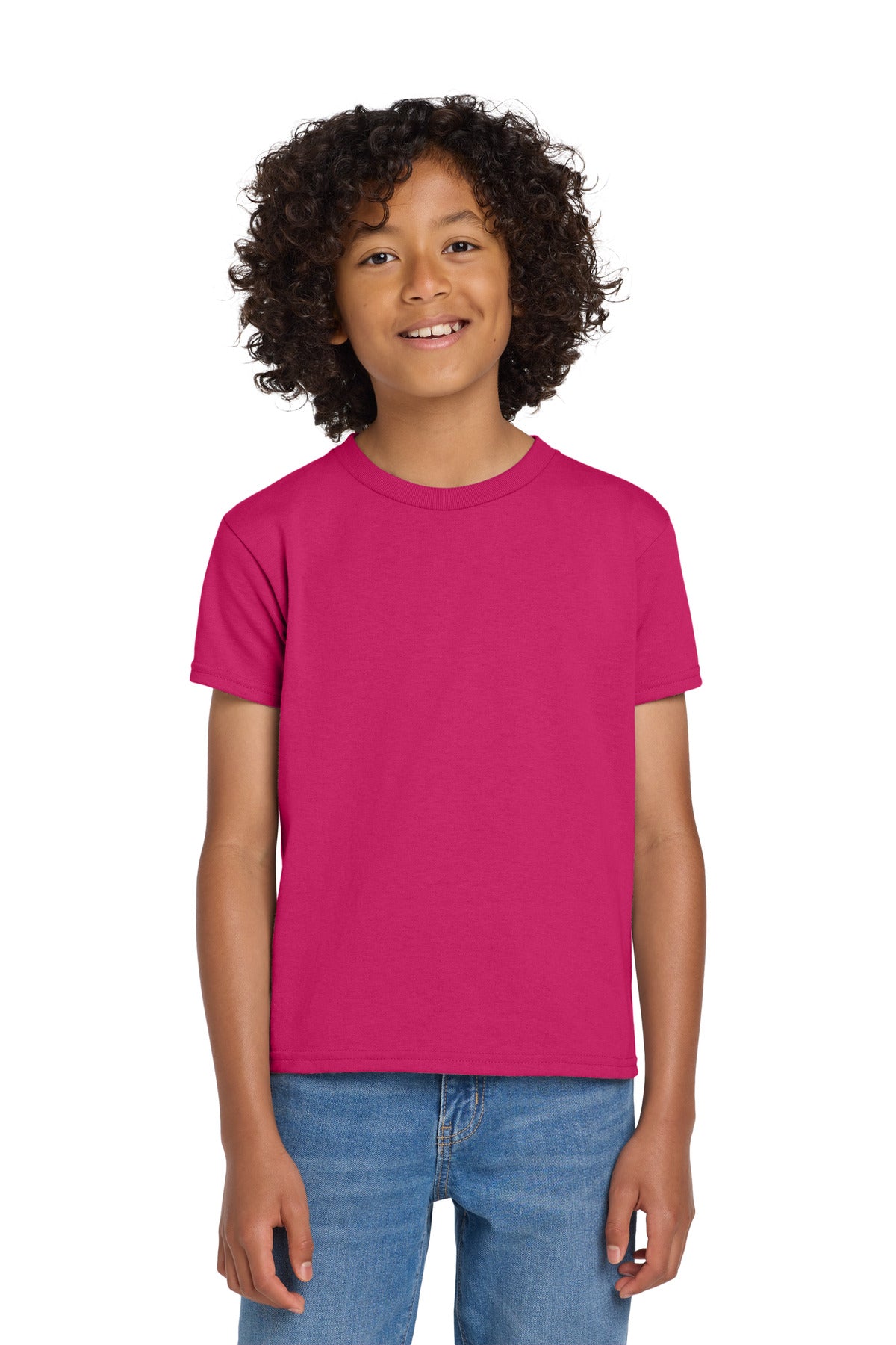 Gildan?? Youth DryBlend?? 50 Cotton/50 Poly T-Shirt.  8000B