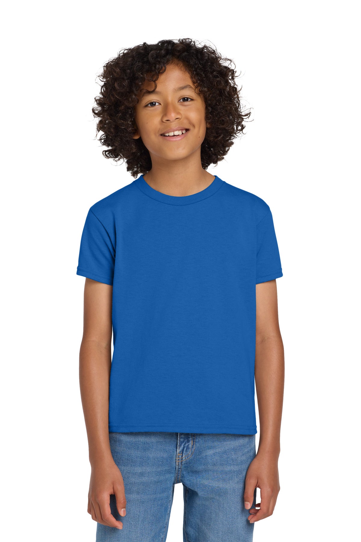 Gildan?? Youth DryBlend?? 50 Cotton/50 Poly T-Shirt.  8000B