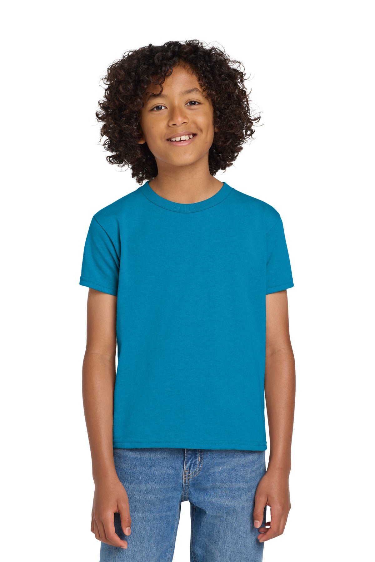 Gildan?? Youth DryBlend?? 50 Cotton/50 Poly T-Shirt.  8000B
