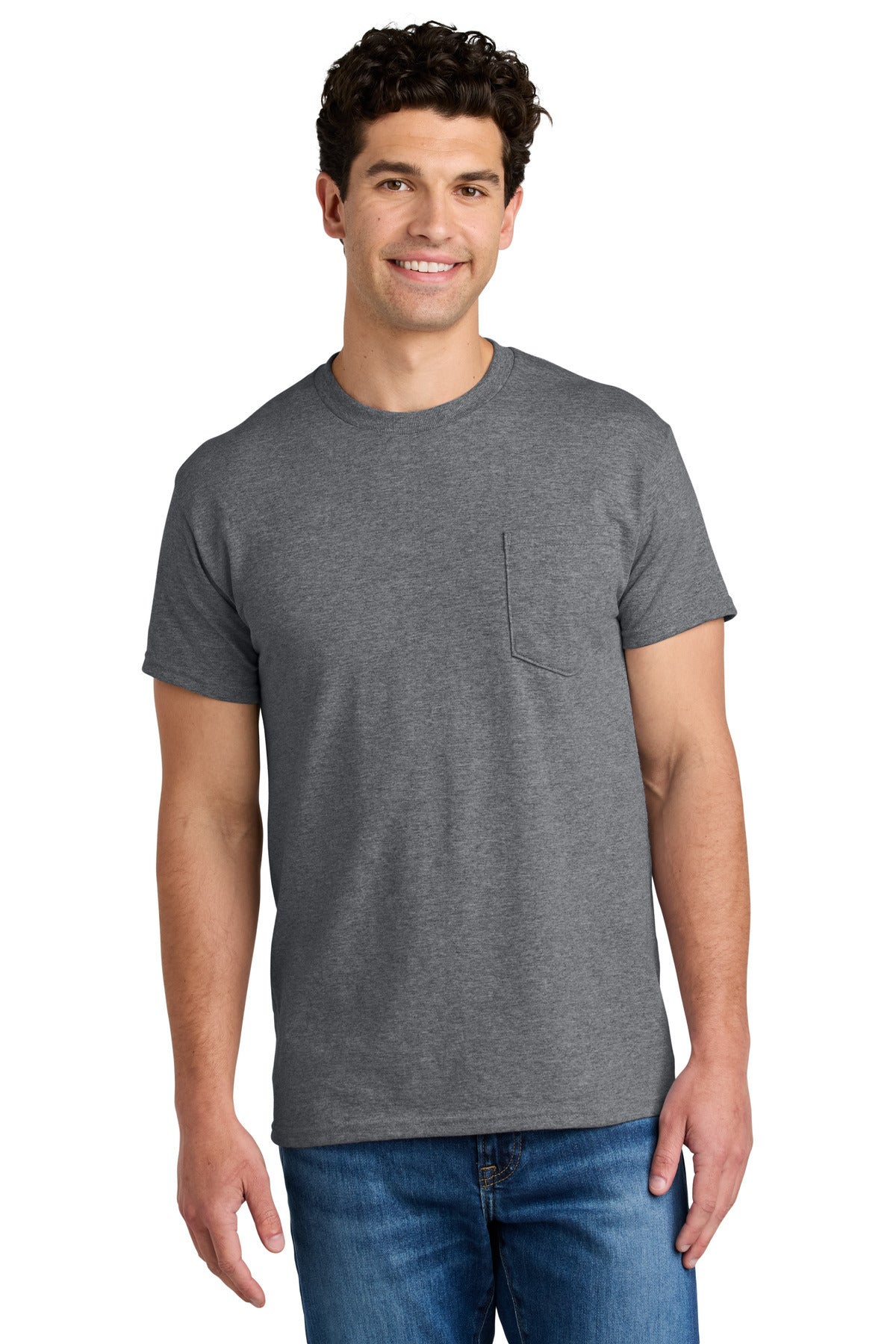 Gildan?? - DryBlend?? 50 Cotton/50 Poly Pocket T-Shirt. 8300