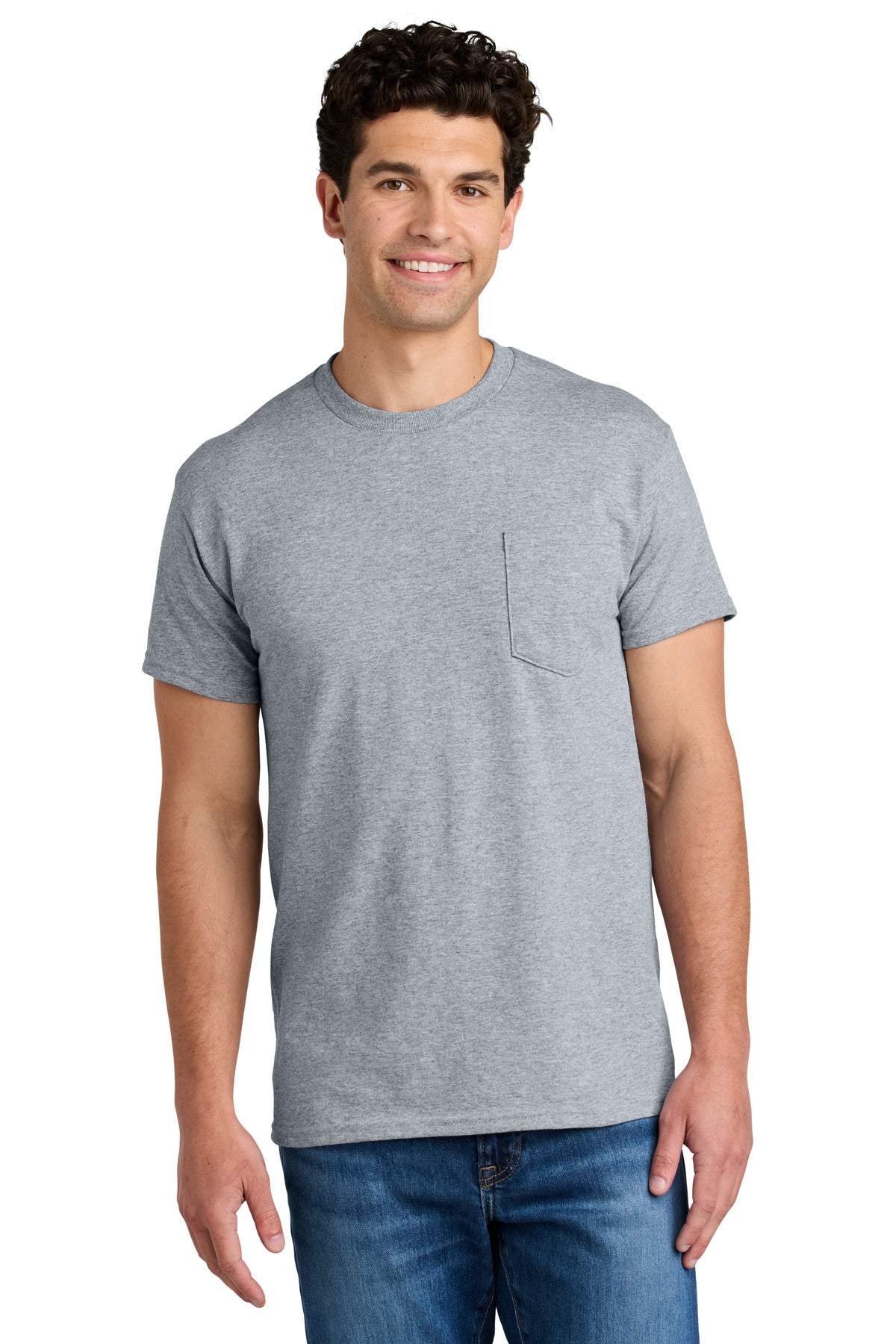 Gildan?? - DryBlend?? 50 Cotton/50 Poly Pocket T-Shirt. 8300