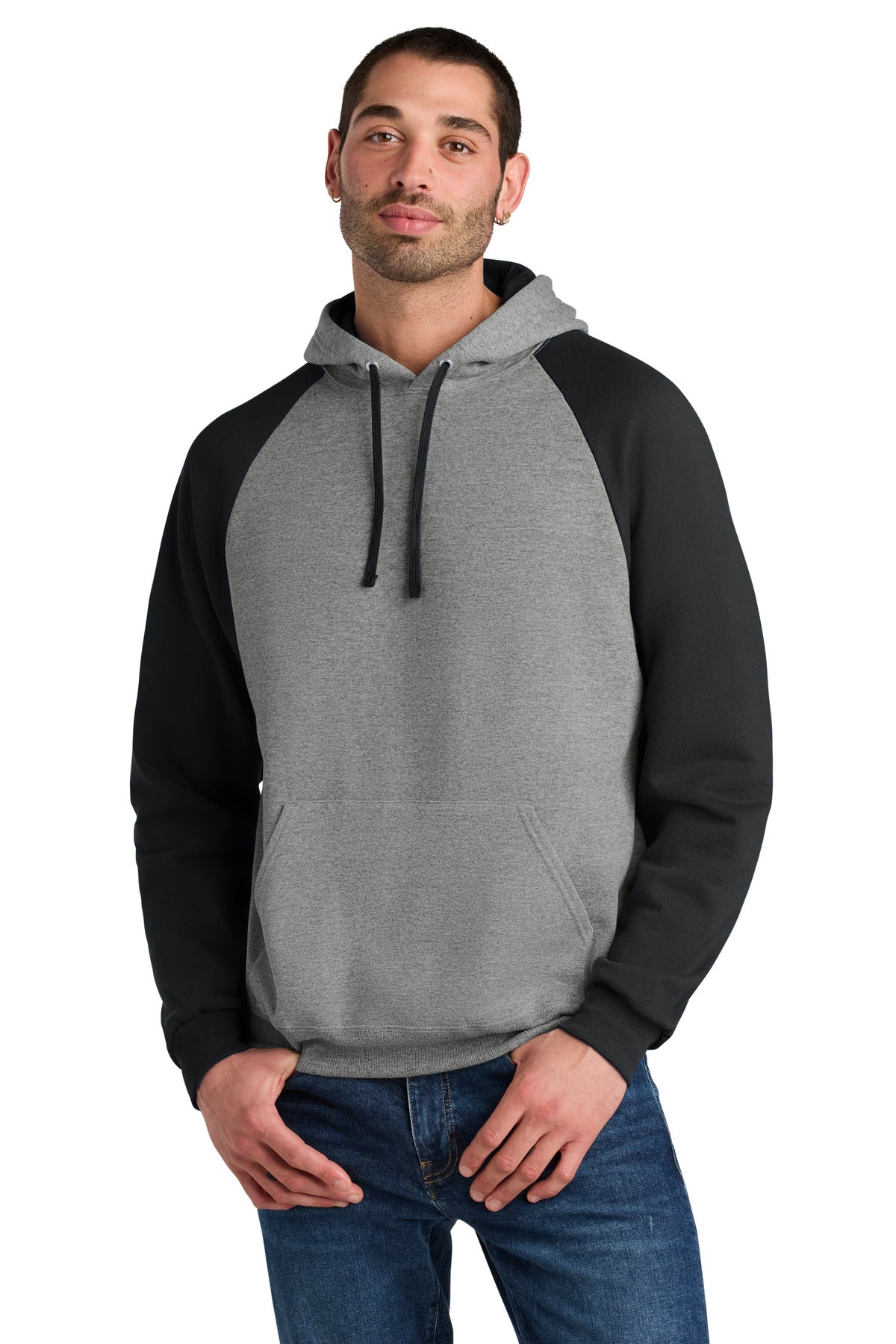 Jerzees?? Unisex NuBlend?? Colorblock Raglan Hoodie Sweatshirt 96C