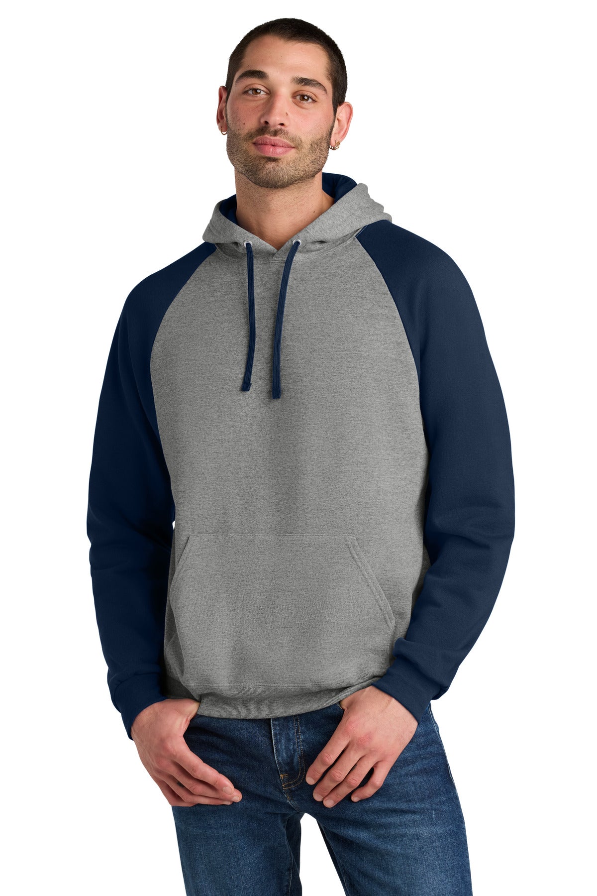 Jerzees?? Unisex NuBlend?? Colorblock Raglan Hoodie Sweatshirt 96C