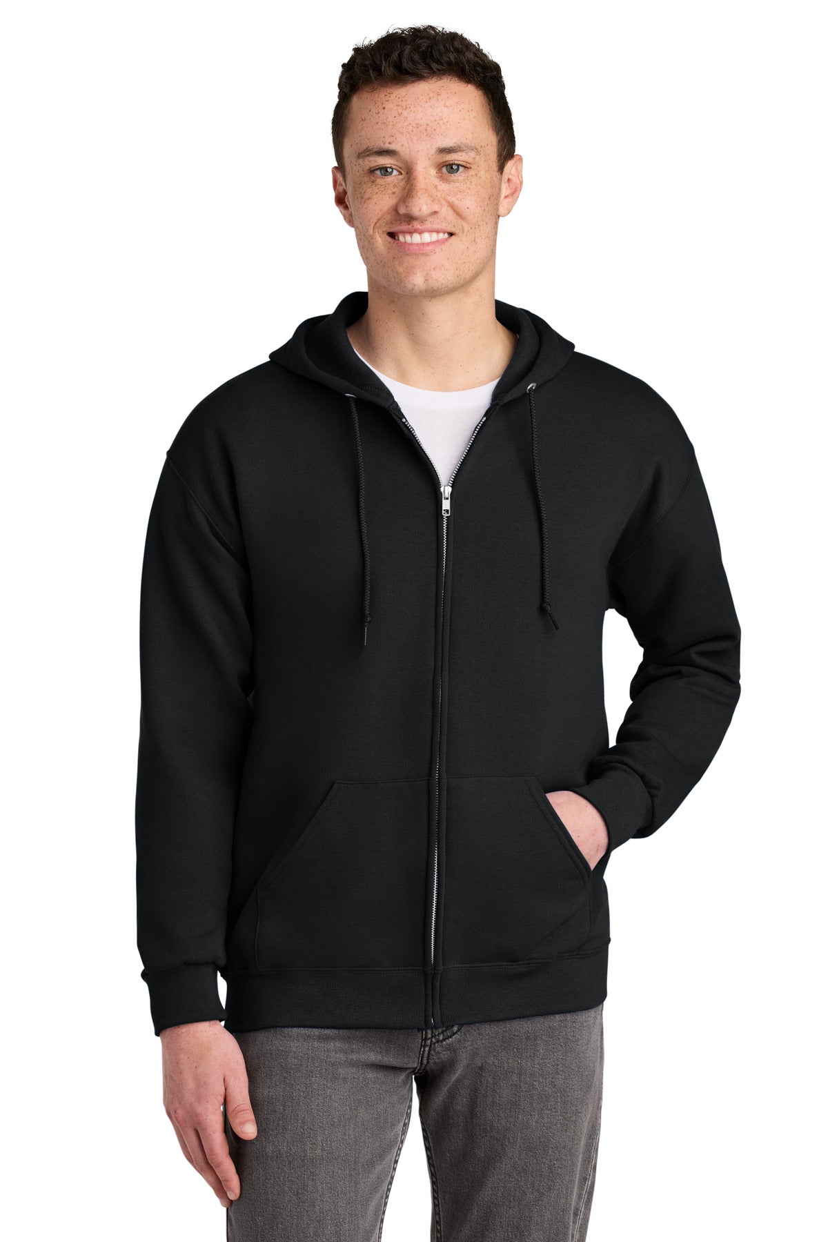 Jerzees?? - NuBlend?? Full-Zip Hooded Sweatshirt.  993M