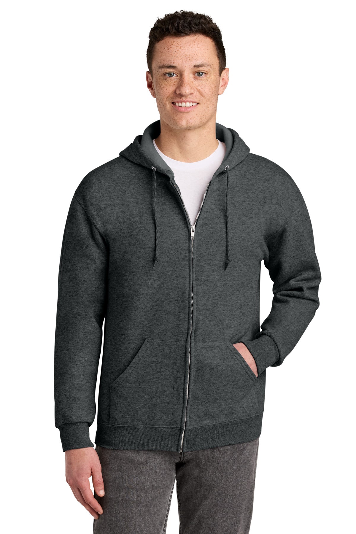 Jerzees?? - NuBlend?? Full-Zip Hooded Sweatshirt.  993M