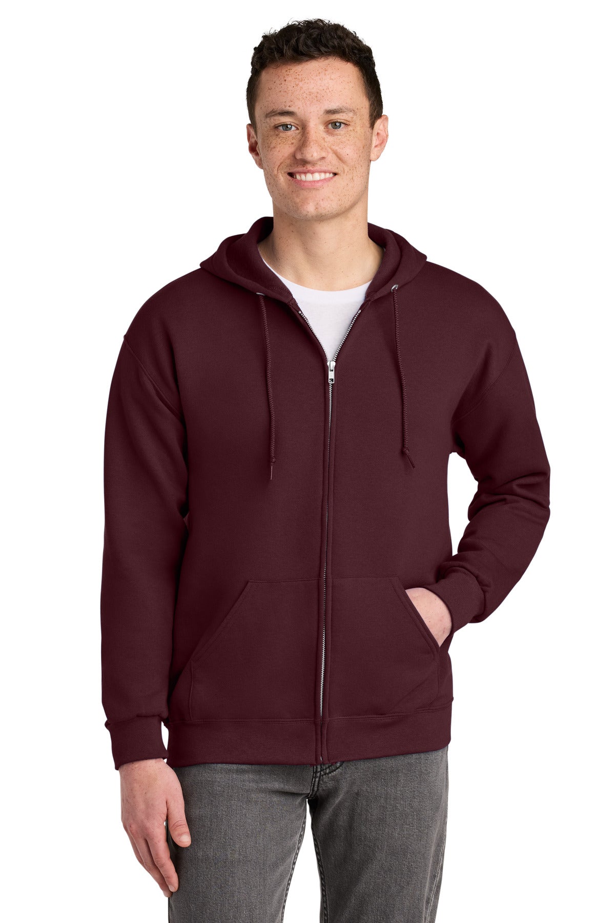Jerzees?? - NuBlend?? Full-Zip Hooded Sweatshirt.  993M
