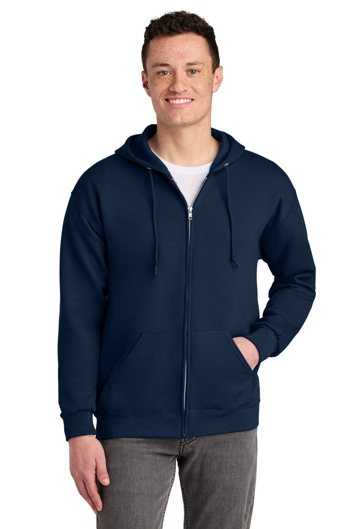 Jerzees?? - NuBlend?? Full-Zip Hooded Sweatshirt.  993M