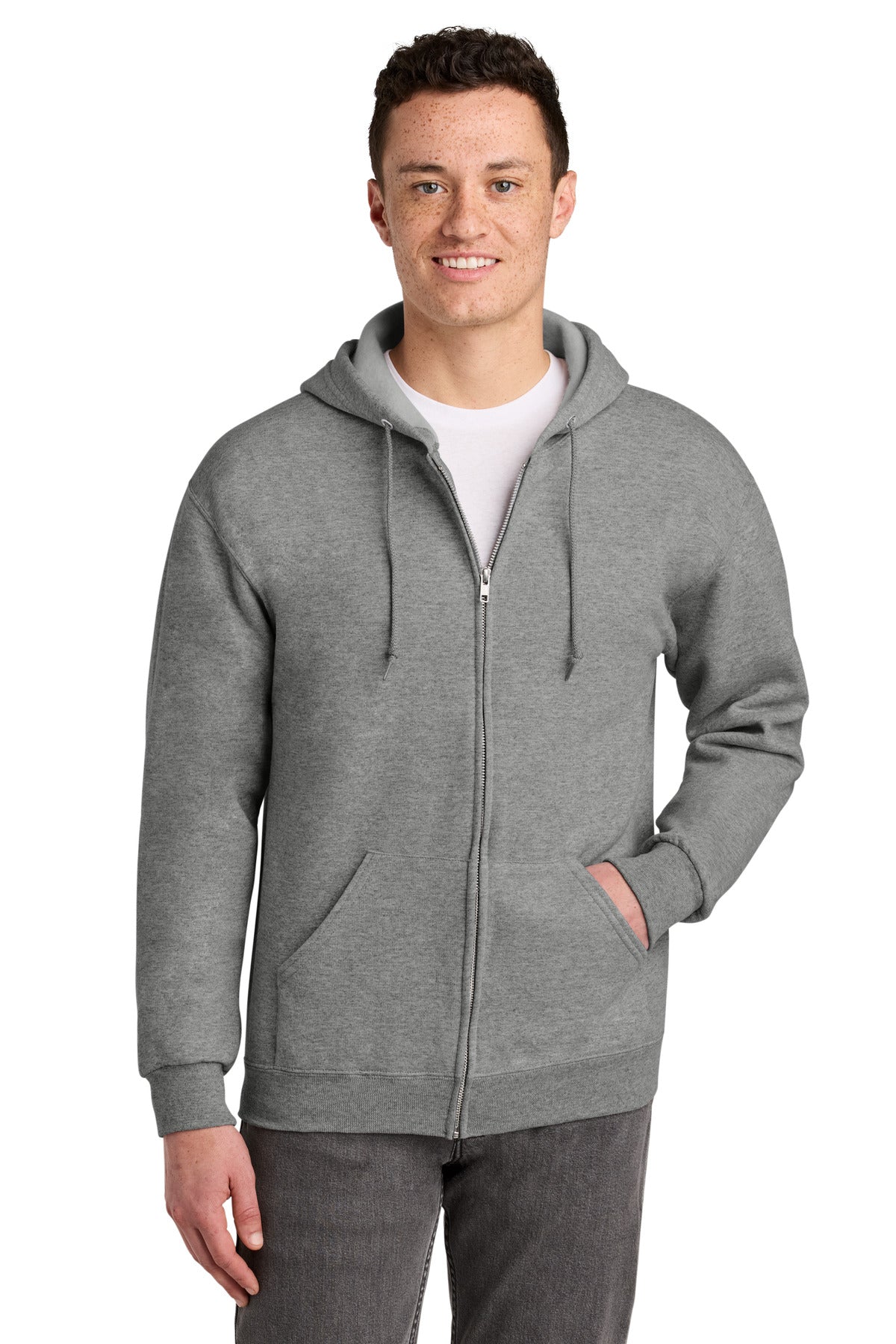 Jerzees?? - NuBlend?? Full-Zip Hooded Sweatshirt.  993M