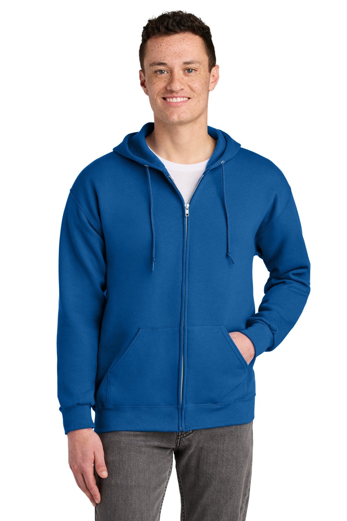 Jerzees?? - NuBlend?? Full-Zip Hooded Sweatshirt.  993M