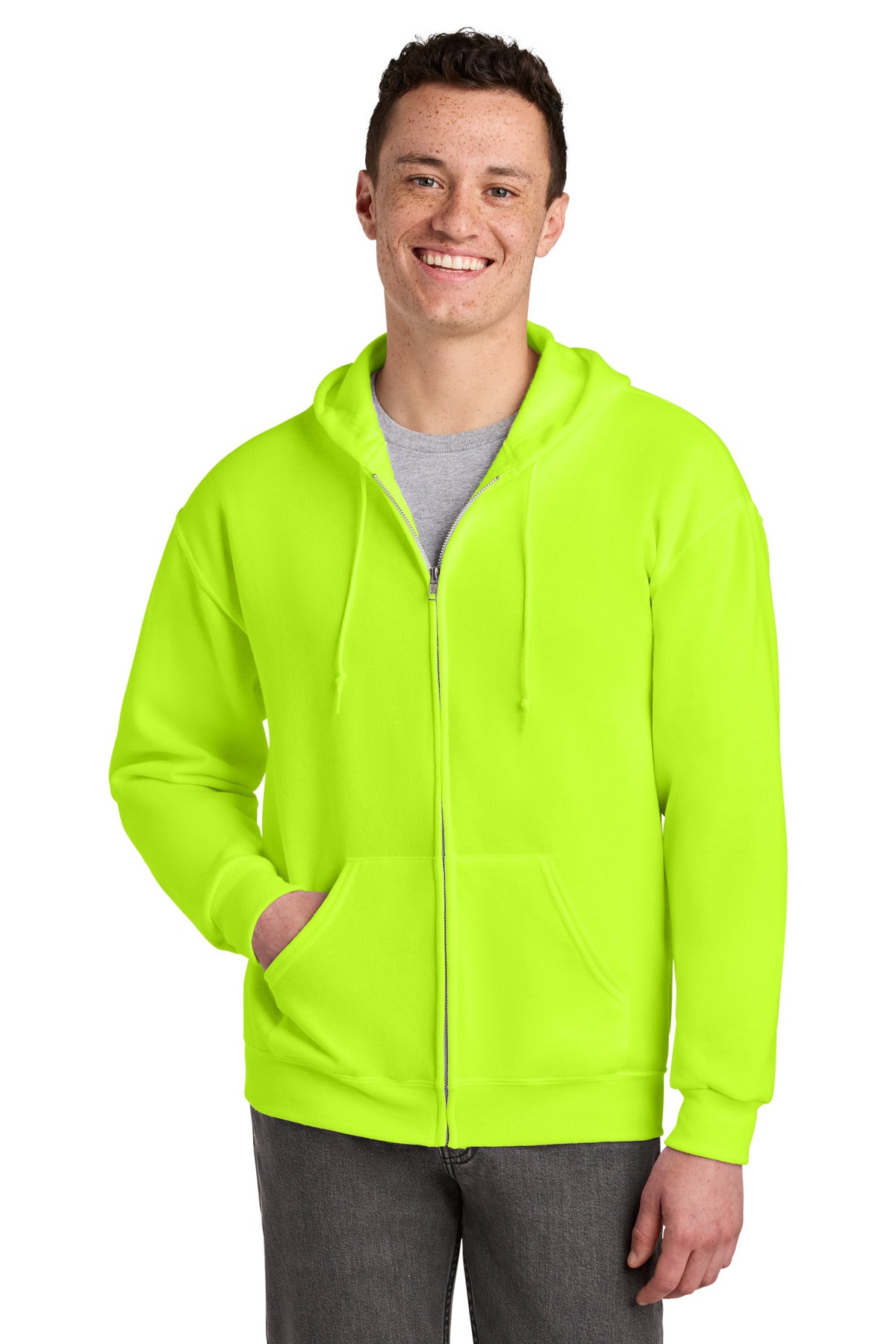 Jerzees?? - NuBlend?? Full-Zip Hooded Sweatshirt.  993M