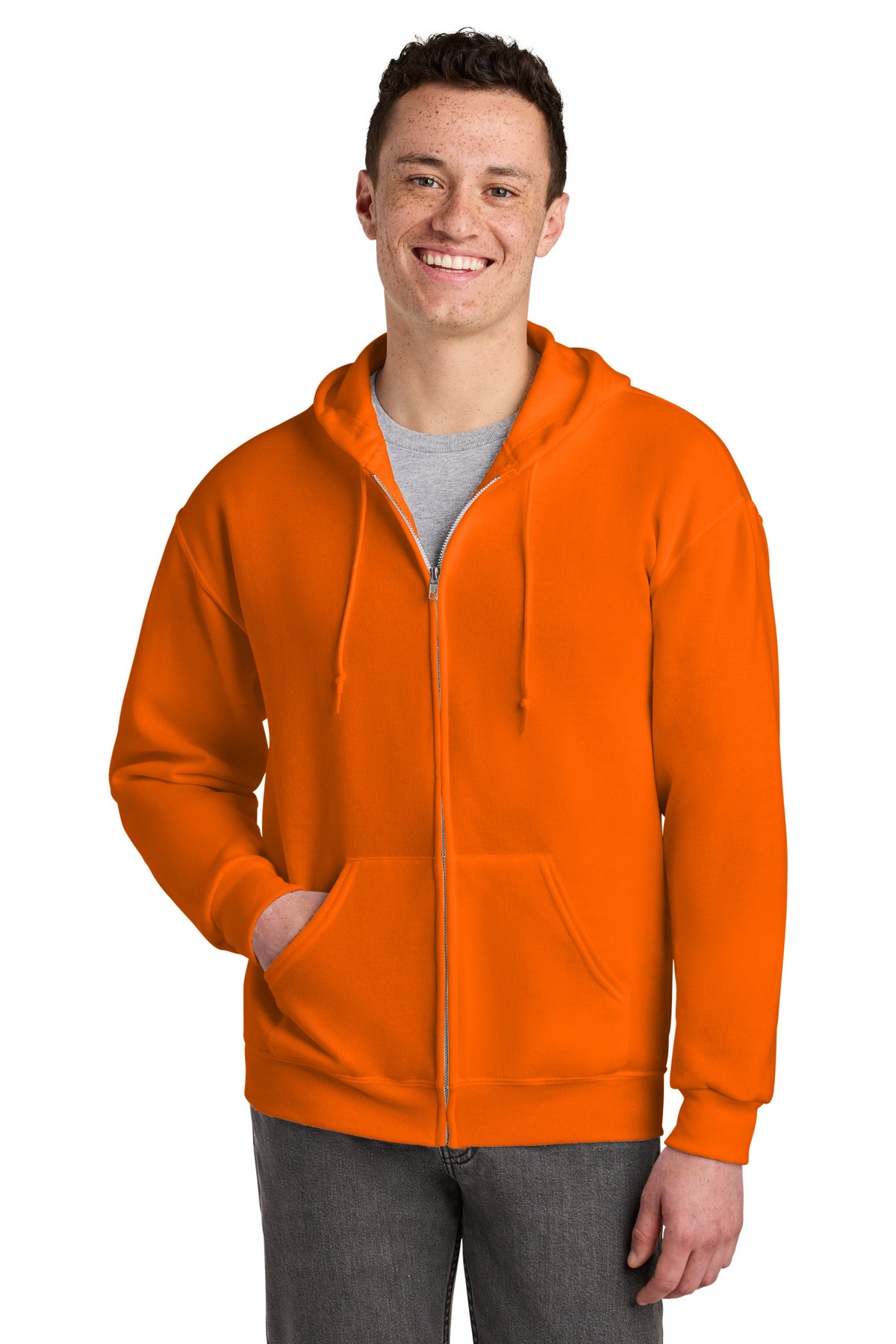 Jerzees?? - NuBlend?? Full-Zip Hooded Sweatshirt.  993M