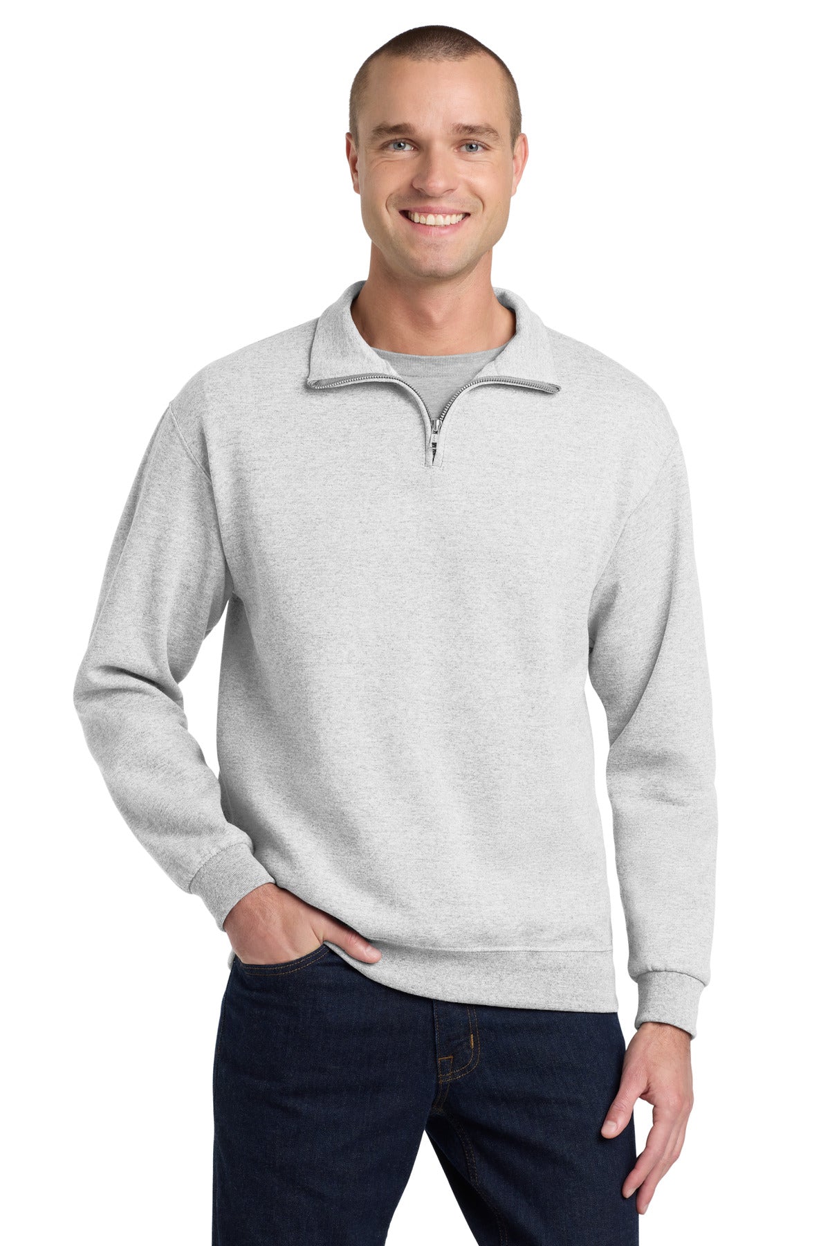 Jerzees?? - NuBlend?? 1/4-Zip Cadet Collar Sweatshirt. 995M