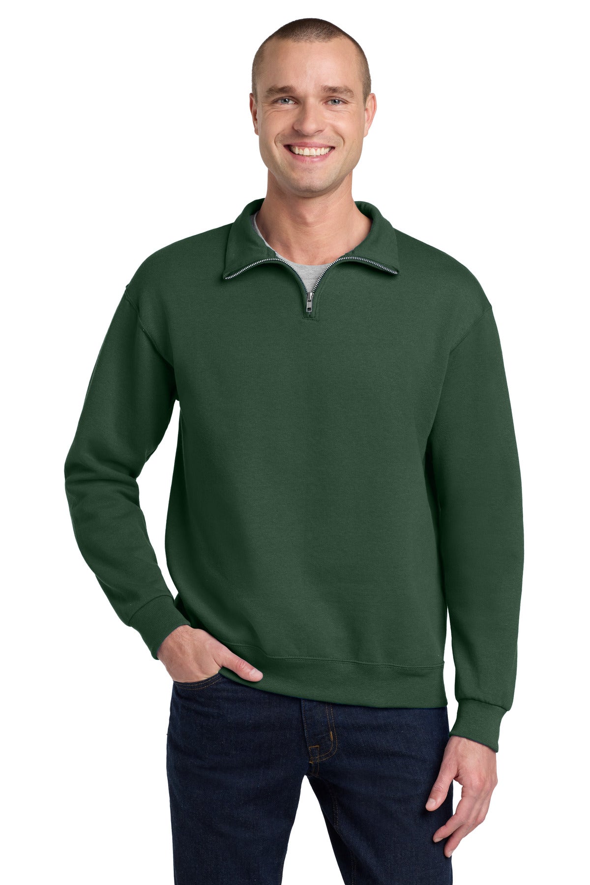 Jerzees?? - NuBlend?? 1/4-Zip Cadet Collar Sweatshirt. 995M