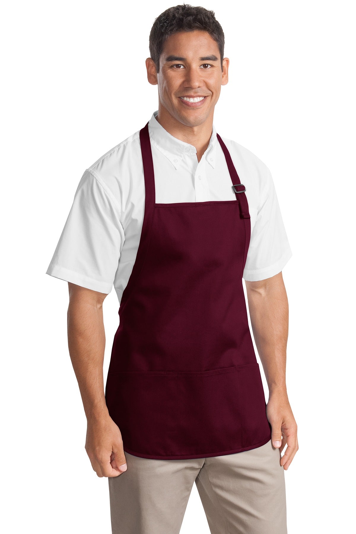 Port Authority?? Medium-Length Apron with Pouch Pockets.  A510