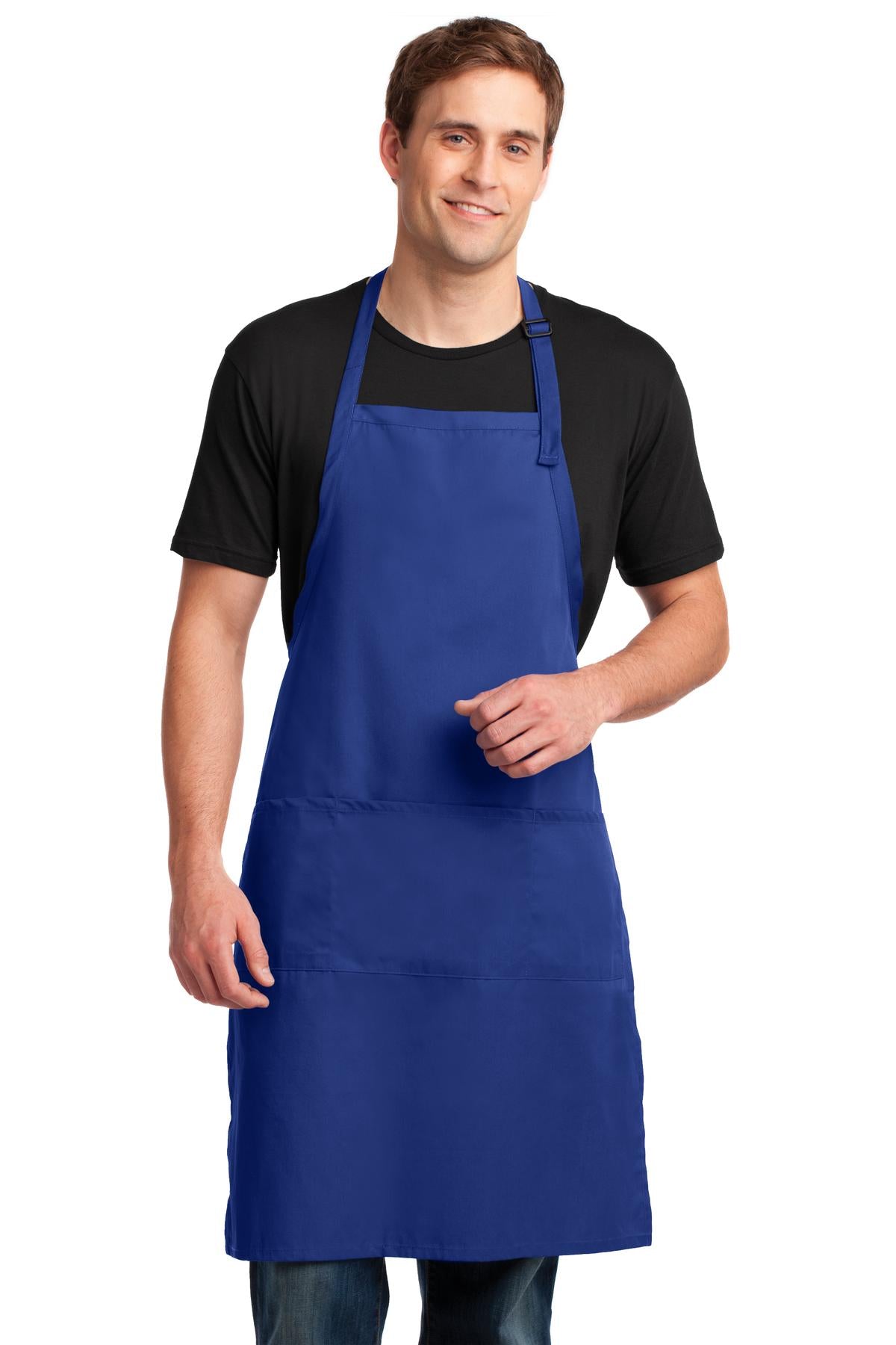 Port Authority?? Easy Care Extra Long Bib Apron with Stain Release. A700