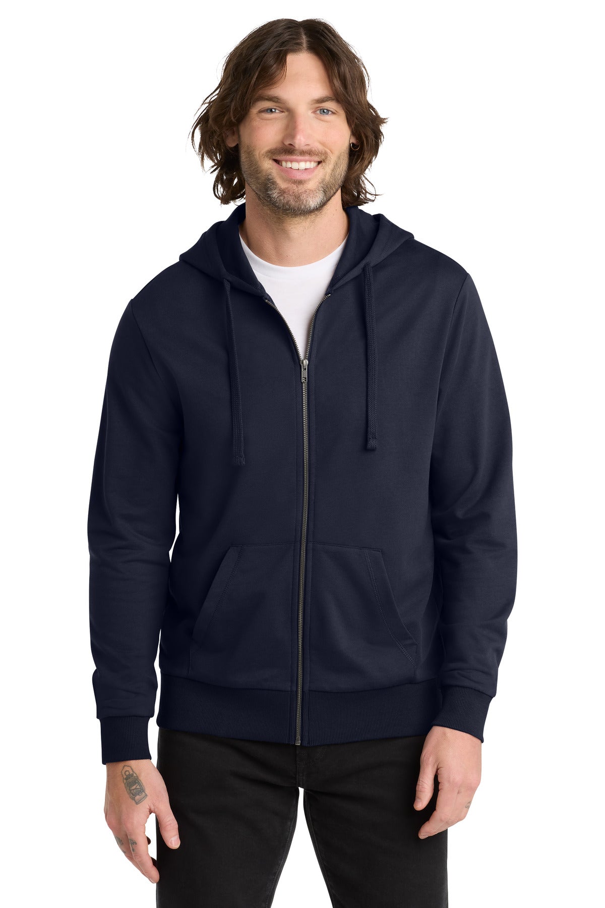 Allmade?? Unisex Organic French Terry Full-Zip Hoodie AL4002