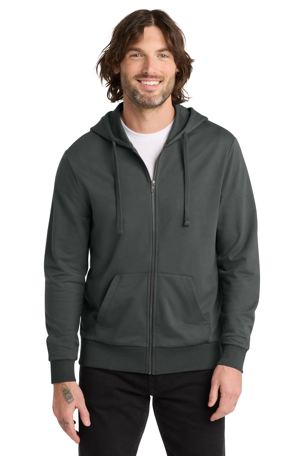 Allmade?? Unisex Organic French Terry Full-Zip Hoodie AL4002