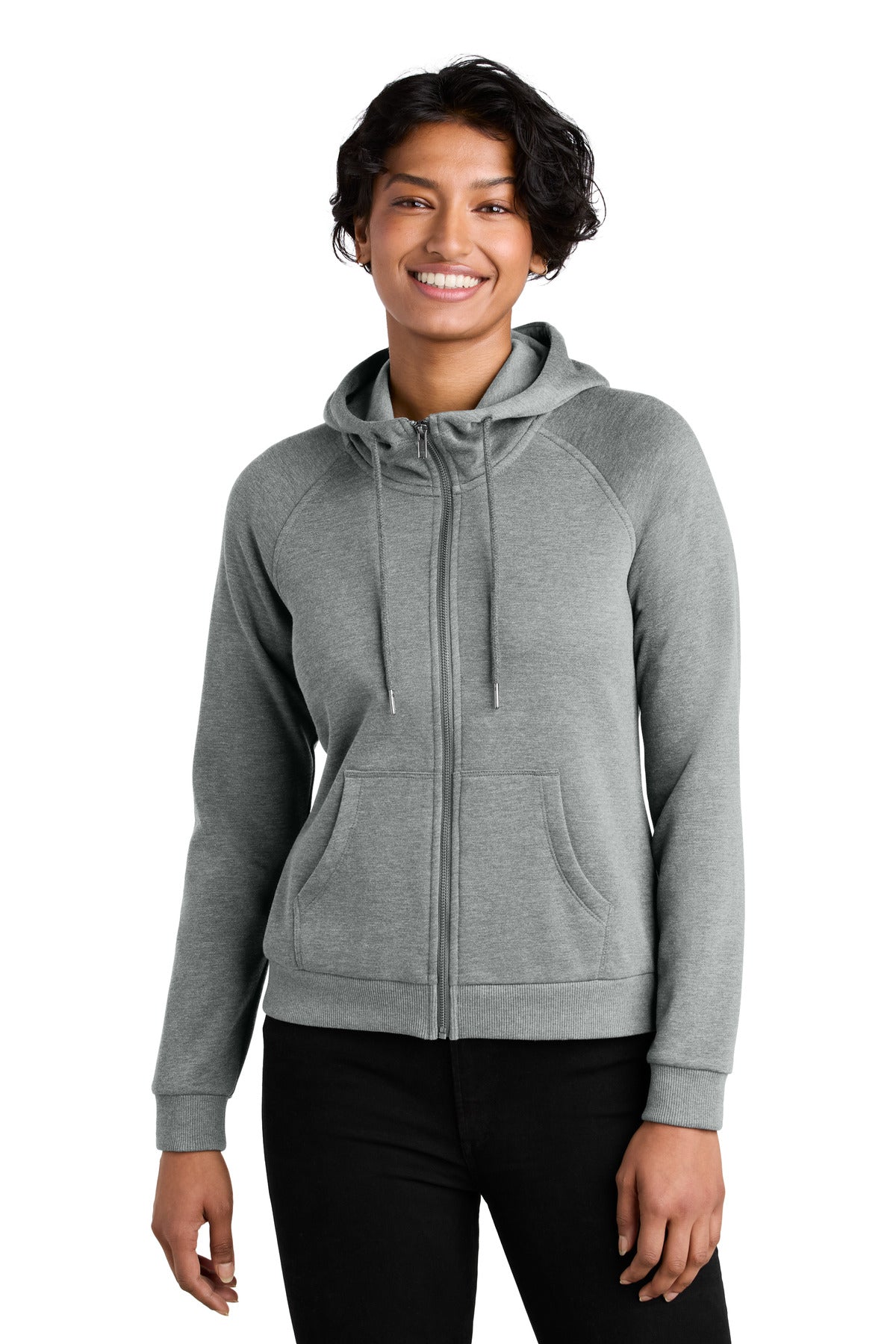 Allmade?? Women's Organic CVC Fleece Full-Zip Hoodie AL5003