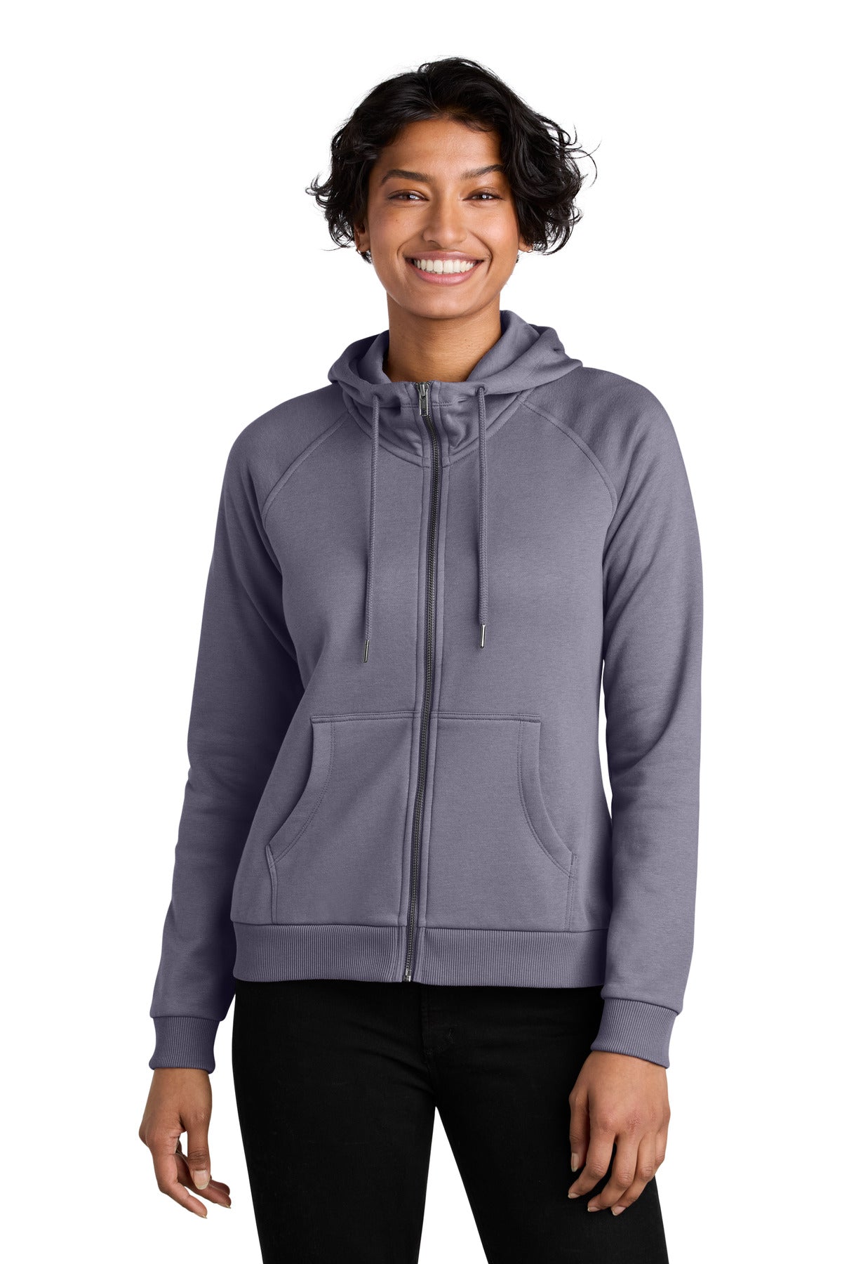 Allmade?? Women's Organic CVC Fleece Full-Zip Hoodie AL5003