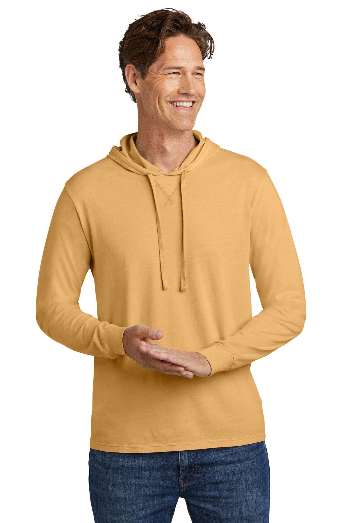Allmade?? Unisex Mineral Dye Organic Cotton Hoodie Tee AL6305