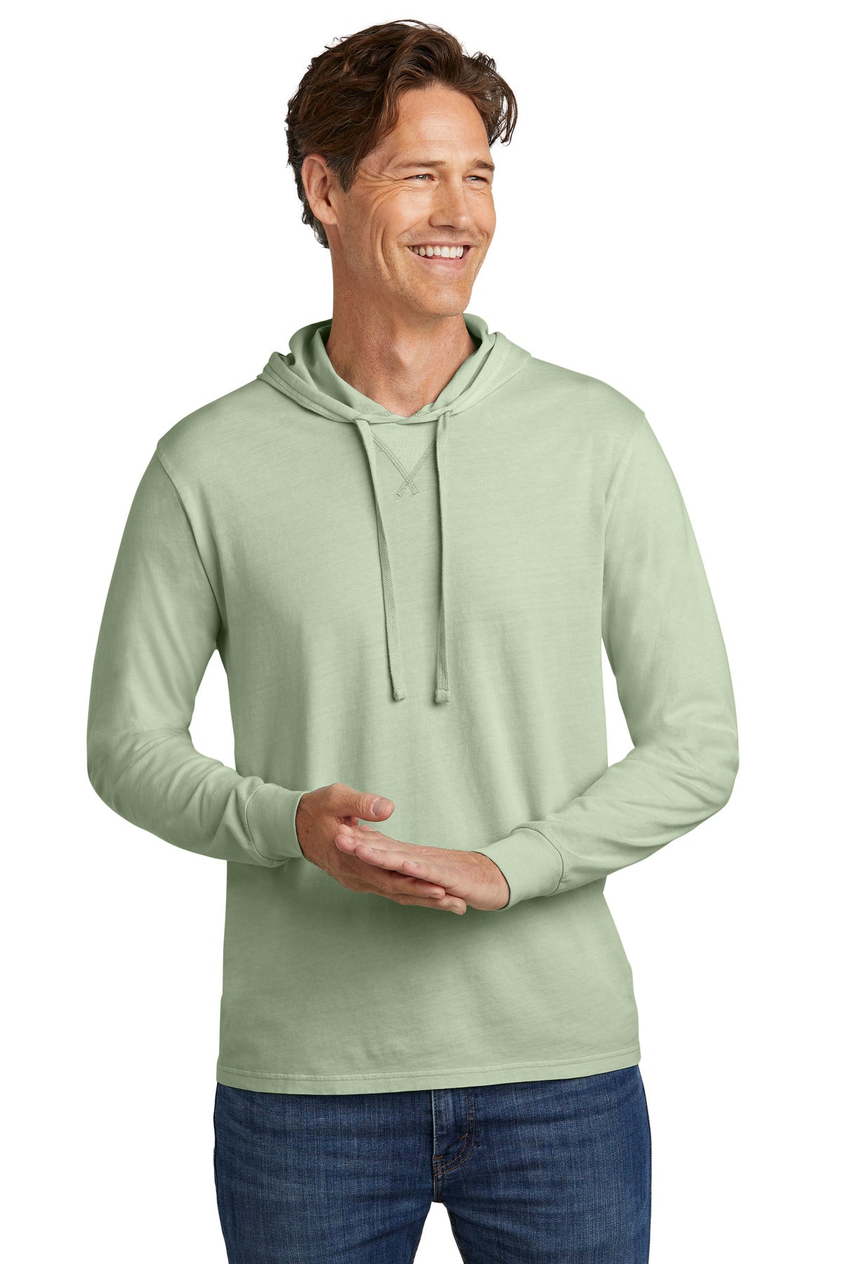 Allmade?? Unisex Mineral Dye Organic Cotton Hoodie Tee AL6305