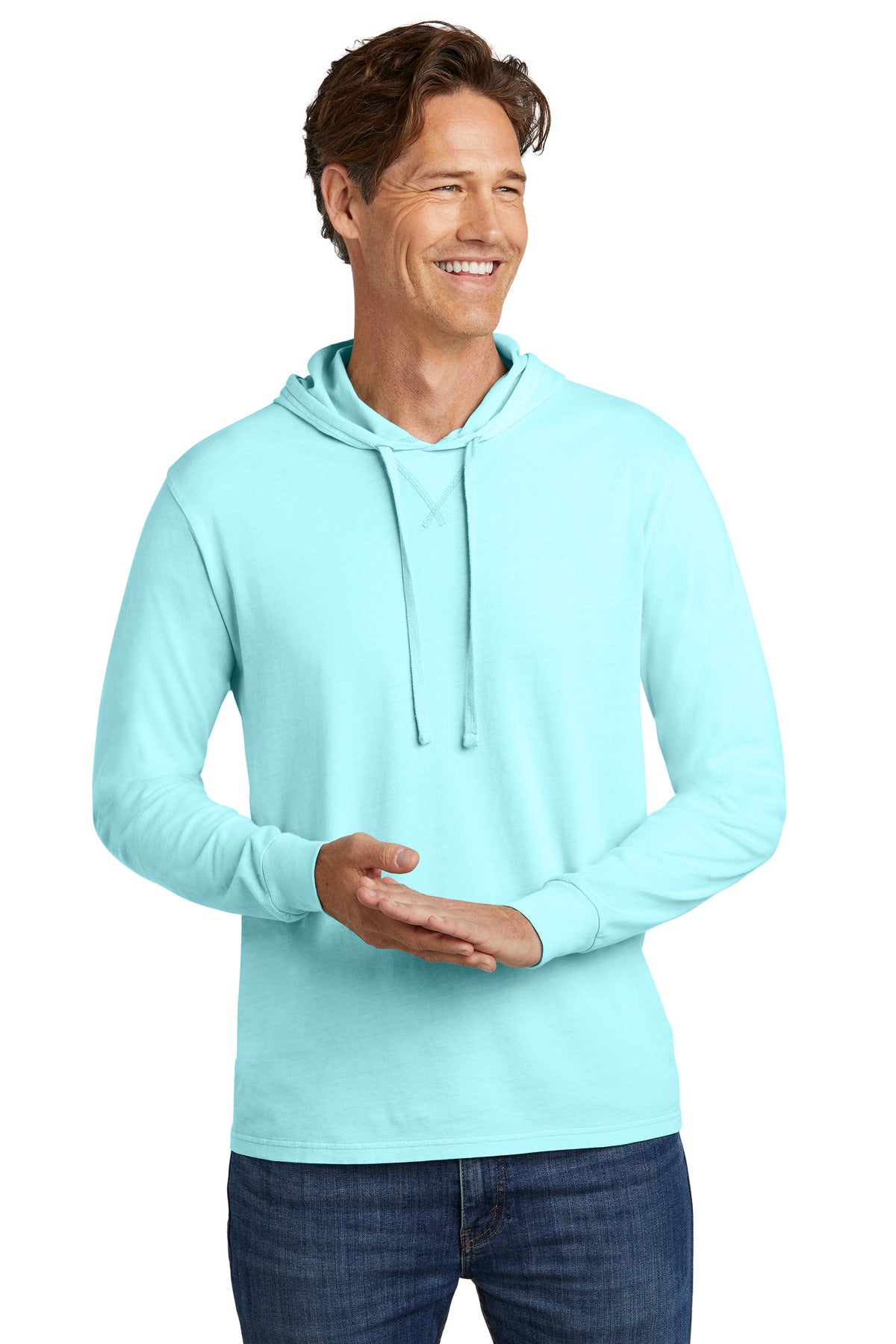 Allmade?? Unisex Mineral Dye Organic Cotton Hoodie Tee AL6305