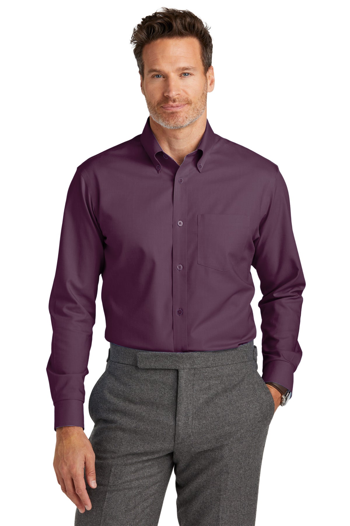 Brooks Brothers? Wrinkle-Free Stretch Nailhead Shirt BB18002