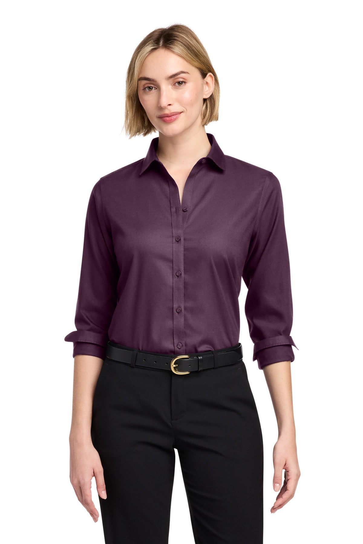Brooks Brothers?? Women's Wrinkle-Free Stretch Nailhead Shirt BB18003