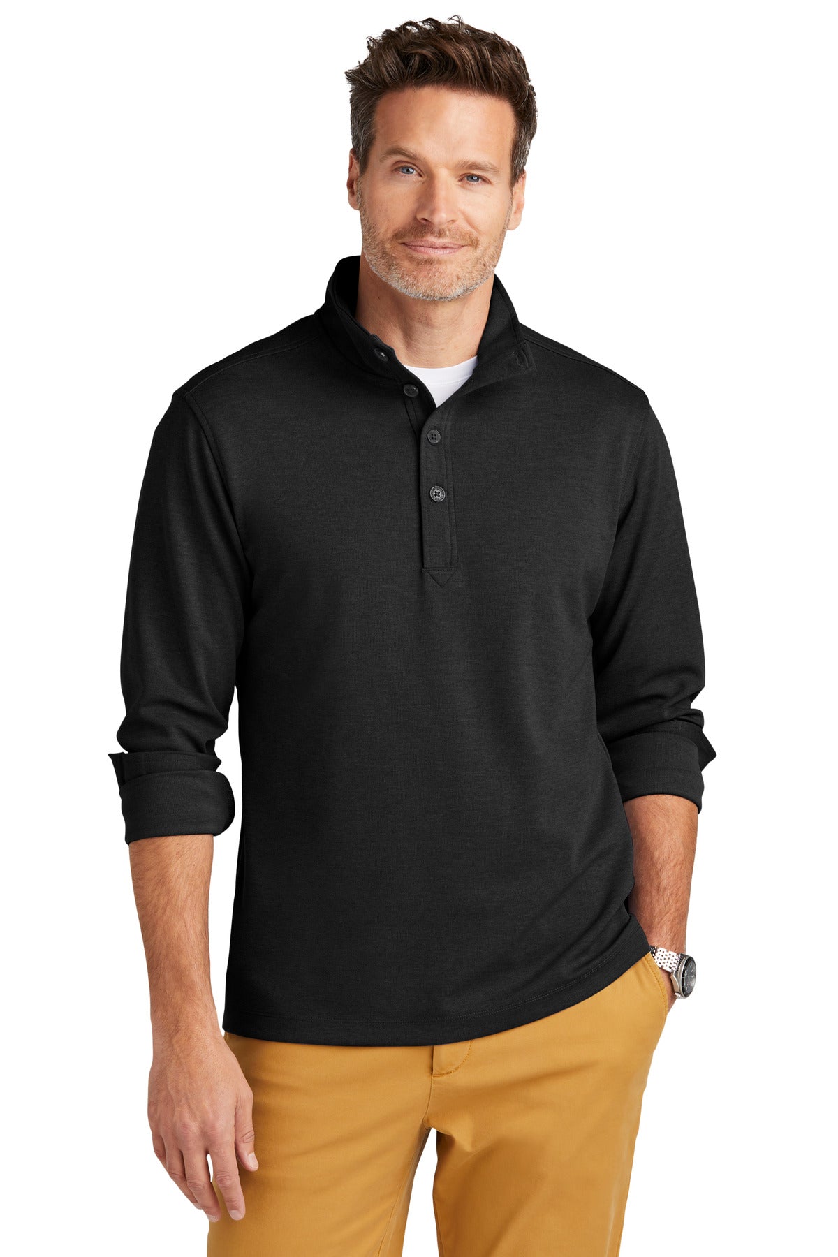 Brooks Brothers? Mid-Layer Stretch 1/2-Button BB18202