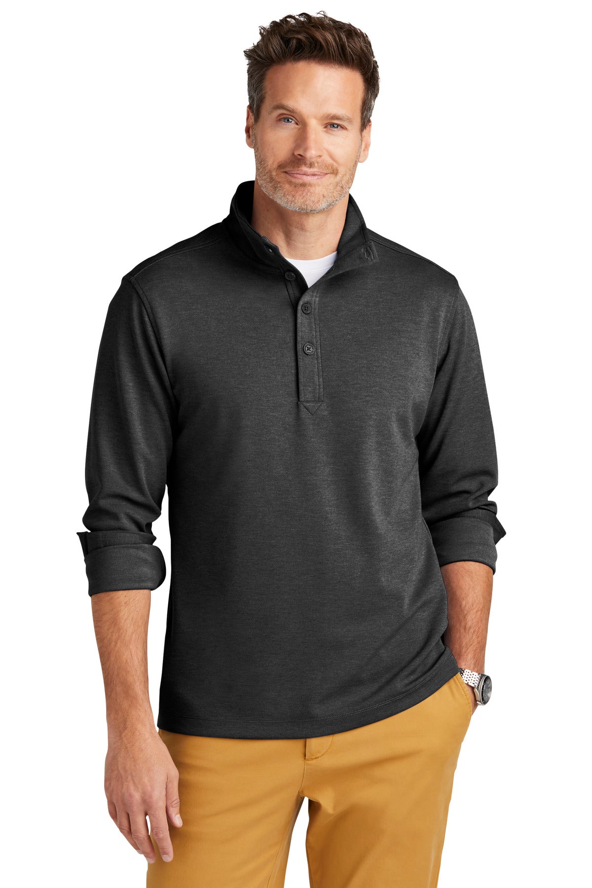 Brooks Brothers? Mid-Layer Stretch 1/2-Button BB18202