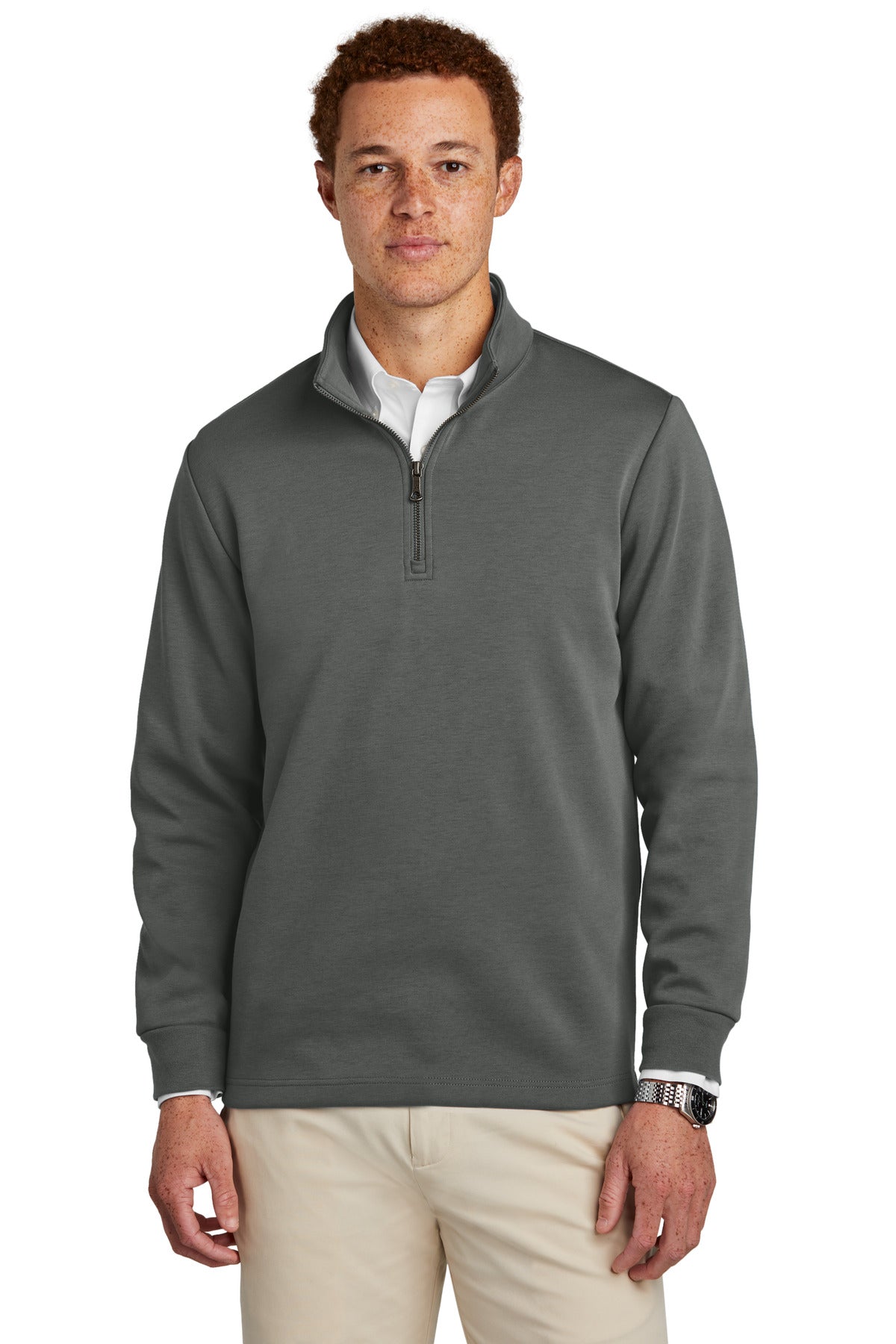 Brooks Brothers? Double-Knit 1/4-Zip BB18206