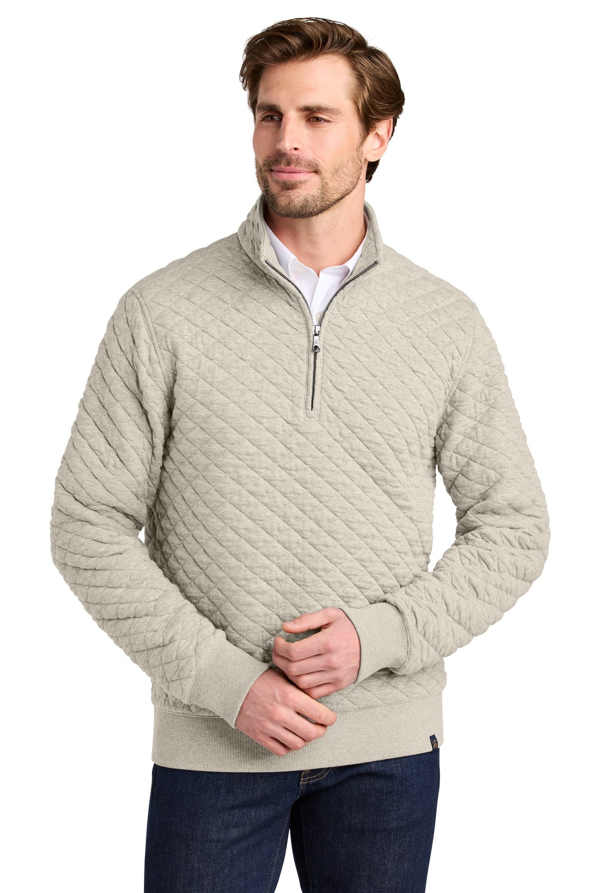 Brooks Brothers?? Diamond Quilt 1/4-Zip BB18212