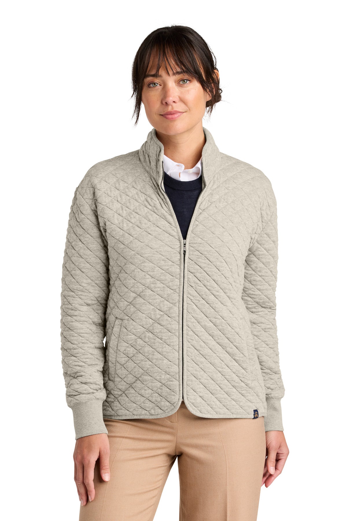 Brooks Brothers?? Women's Diamond Quilt Full-Zip BB18213