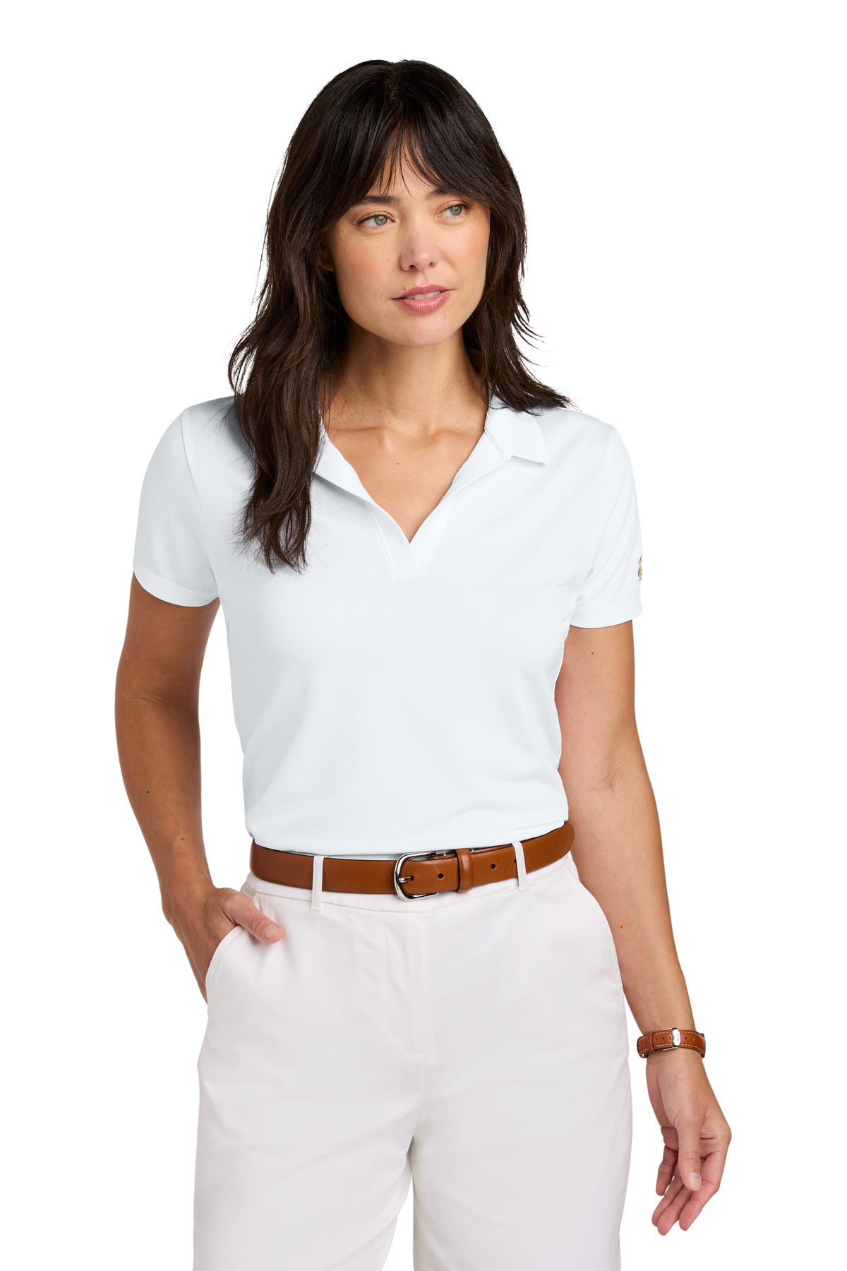 Brooks Brothers?? Women's Mesh Pique Performance Polo BB18221