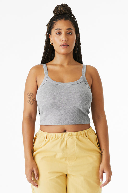 BELLA+CANVAS?? Women's Micro Rib Spaghetti Strap Tank BC1012