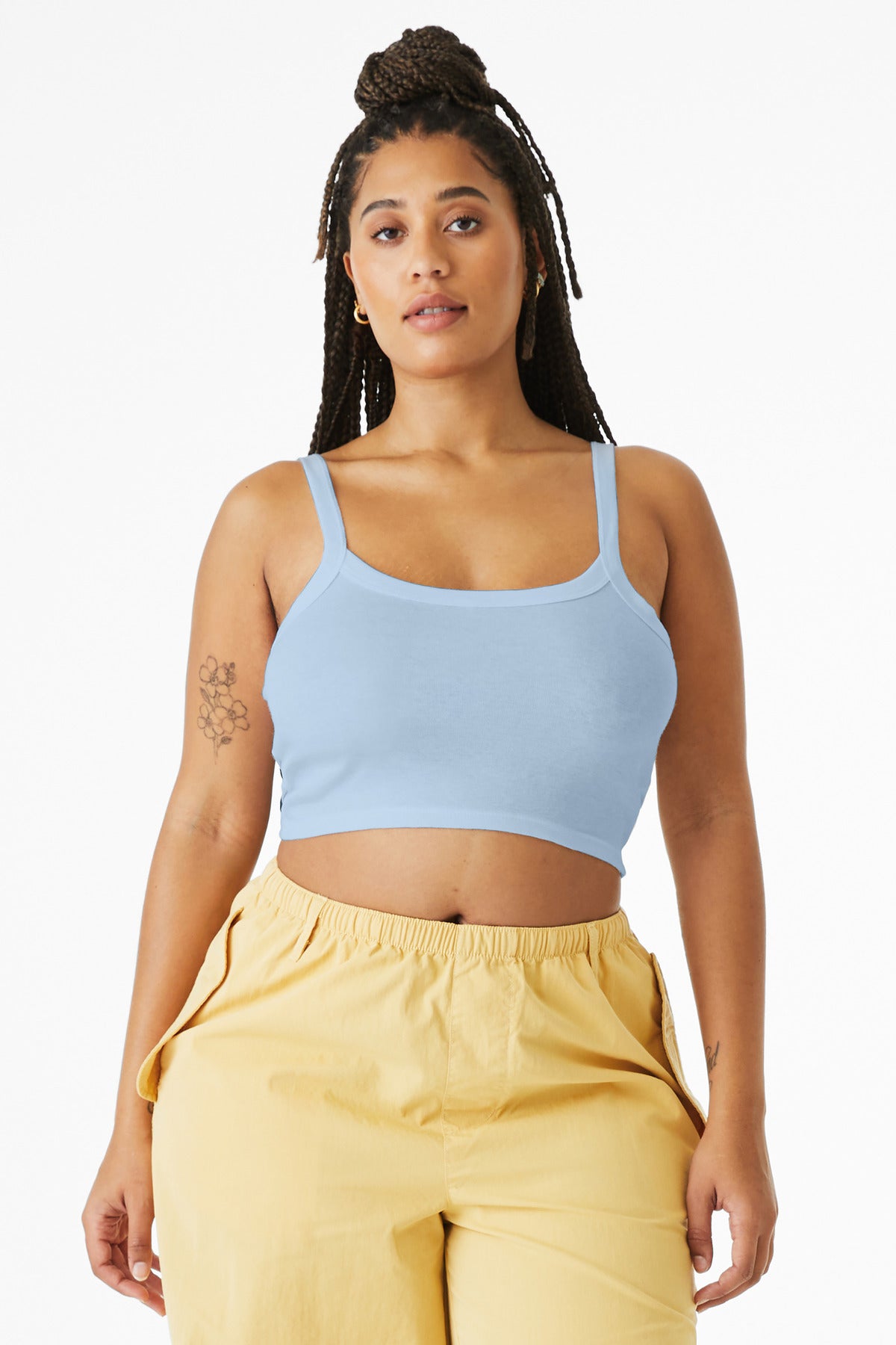 BELLA+CANVAS?? Women's Micro Rib Spaghetti Strap Tank BC1012
